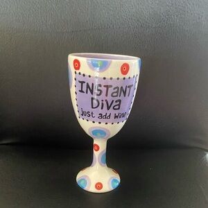 💜 Host Pick 💜 Lorrie Veasey Our Name is Mud Wine Glass